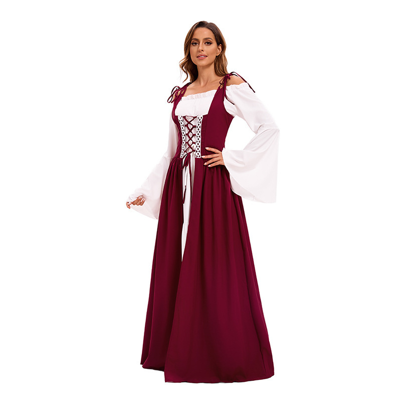 9125 Bourgogne [Jupe, Gilet, Ruban]