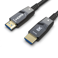 100m 8K HDMI 2.1 AOC Fiber Kablo 48Gbps Aktif Optik Kablo, Profesyonel AV Stüdyosu, Komuta Odası ve AV Sistem Entegrasyonu için
