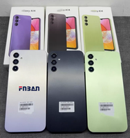 Téléphone d'occasion original, version mondiale pour Samsung A14 A17 A16 A13 A15 128 Go, téléphone portable d'occasion 4G 5G