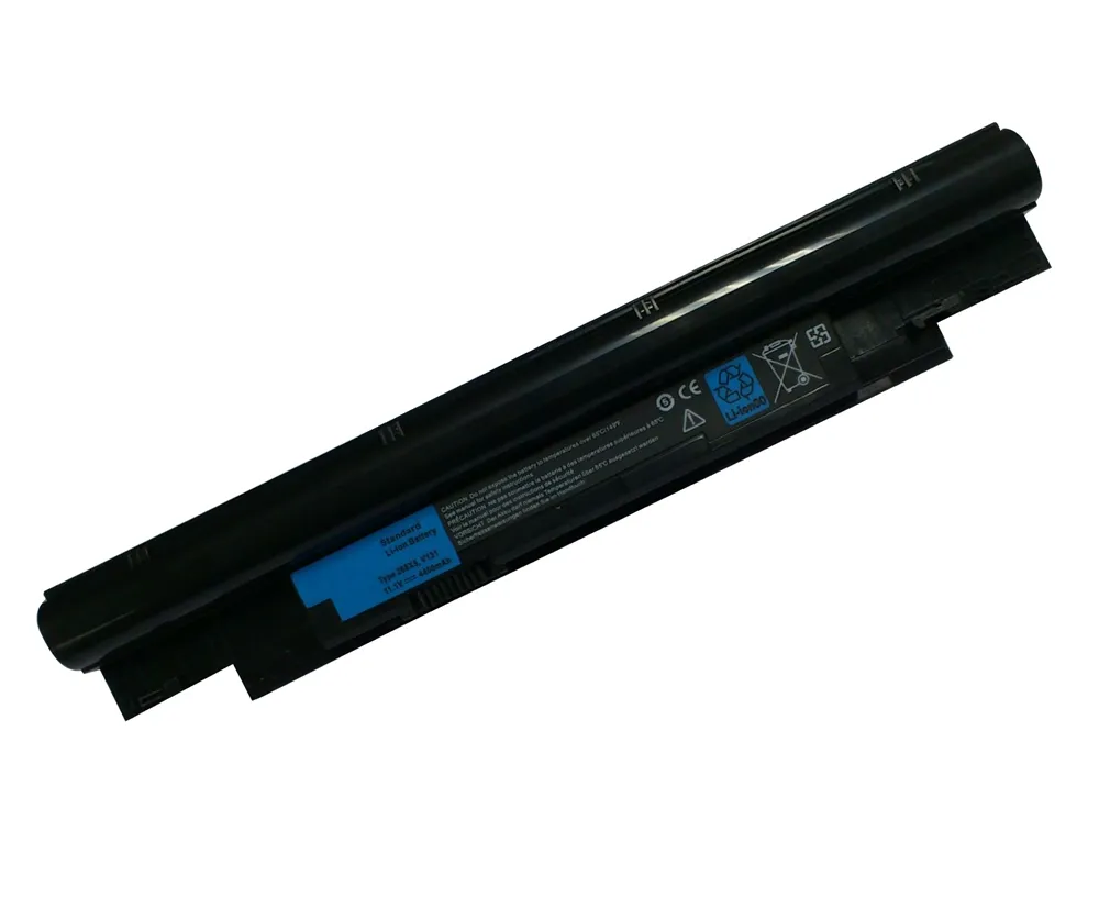 Good quality Battery for laptop Dell H7XW1 (Inspiron 13z N311z, 14z N411z, Vostro V131 series) 11.1V 4400mAh Black