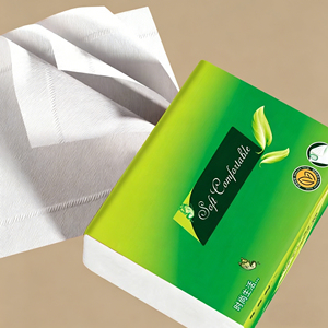 Pañuelos Faciales de Bolsillo Suaves y Ecológicos de Pulpa de Madera Virgen de 4/5 Capas, de Alta Calidad, Venta al por Mayor de Fábrica OEM para Uso Doméstico y <span class=keywords><strong>Comercial</strong></span> - Product Image 5