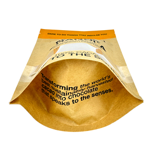 Sachet Doypack Personnalisé en Papier Kraft avec Fenêtre et Fermeture Zip pour Emballage Alimentaire (Granola, Flocons d'Avoine, Noix, Fruits Secs) - Product Image 5