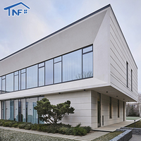 Ventana Fija Panorámica Moderna NF AS2047 de Doble Cristal Templado para Sala de Estar y Cocina, Exterior