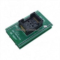 Adaptor TSOP48 ke DIP48 kualitas terbaik, soket uji TSOP48 0.5mm Pitch untuk RT809F RT809H & untuk Programmer USB XELTEK