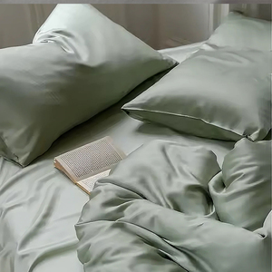 Bán Buôn 100 Cho Tencel Lyocell Tấm Sang Trọng Tùy Chỉnh Kích Thước Vua Đôi Vua Tấm 300TC Làm Mát Bạch Đàn Lyocell Cho Kích Thước Tấm - Product Image 3