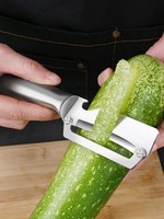 Éplucheur multifonctionnel 2 en 1 avec ouvre-bouteille de vin, outil manuel pour la maison, couteau à éplucher pour la cuisine