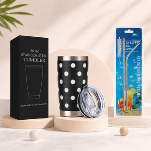 Vaso Térmico de Acero Inoxidable con Tapa, Diseño Artístico Personalizado, Libre de BPA, Gran Capacidad para Café/Té, Regalos, Uso en Exteriores, Venta al Por Mayor - Product Image 2