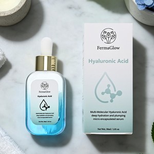 Suero Facial con Ácido Hialurónico Multimolecular Encapsulado de Marca Privada, Hidratante Intensivo, Rellenador, Suavizante y Reafirmante - Product Image 6