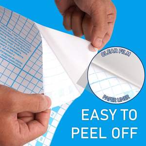 Rouleau de papier de contact transparent pour livres Protecteur de papier de couverture de <span class=keywords><strong>livre</strong></span> auto-adhésif transparent - Product Image 3