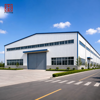 Entrepôt modulaire industriel préfabriqué en acier léger ZTSS, structure en acier préfabriqué Q355, construction de charpente métallique préconçue