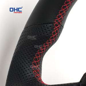 <span class=keywords><strong>Volante</strong></span> de cuero cosido a mano de fábrica para <span class=keywords><strong>Volante</strong></span> <span class=keywords><strong>Audi</strong></span> <span class=keywords><strong>A4</strong></span> B7 A3 8P Q5 Q7 A7 A5 volantes 2012 2008 2007 OHC MOTORS - Product Image 4