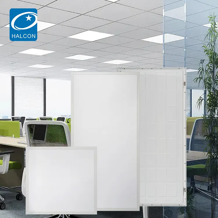 핫 세일 사무실 학교 2x2 20w 30w 40w Frameless Recessed 마운트 600x600 광장 Led 평면 패널 빛