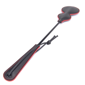 PU-Leder BDSM Flirt-Federpeitsche Paddle SM Spanking Handklatsche 100% Wasserdichtes Sexprodukt - Product Image 2