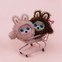 RG-AI-K01 Mini Robot Lapin en Peluche Intelligent Jouet Électronique pour Cadeaux de Fêtes
