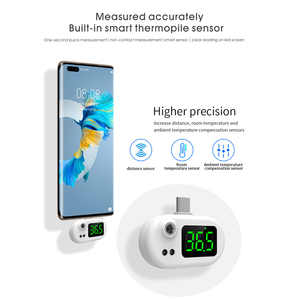 USB thông minh Nhiệt kế cảm biến xách tay mini điện thoại di động nhiệt kế không tiếp xúc loại infrar ED USB Nhiệt kế - Product Image 4
