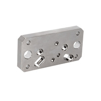 Service de fabrication de prototypes rapides sur mesure, pièces en acier inoxydable, usinage CNC, perçage pour l'usinage