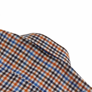 OEM hommes nouvelle arrivée petit plaid casual chemise à manches longues - Product Image 6