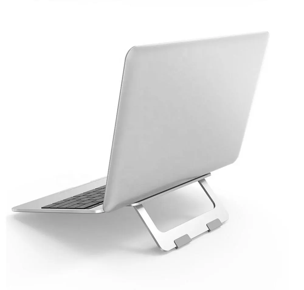 Yeni ürünler gelenler 2024 alüminyum alaşım katlanır mini dizüstü dizüstü standı macbook için
