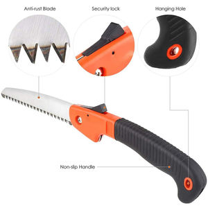 Advanced <span class=keywords><strong>Folding</strong></span> <span class=keywords><strong>Hand</strong></span> <span class=keywords><strong>Saw</strong></span> Khóa An Toàn Thoải Mái Mềm Xử Lý Vườn Chi Nhánh Cắt Tỉa Cắm Trại Mộc Gấp Cắt <span class=keywords><strong>Saw</strong></span> - Product Image 4