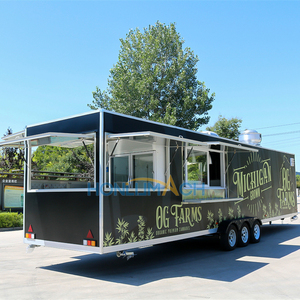 Remorque de restauration personnalisée Honlu entièrement équipée avec cuisine, camion mobile, camion de restauration mobile avec cuisine complète à vendre - Product Image 5