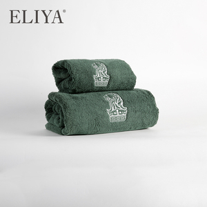 100% algodón Hotel de 5 estrellas bordado 800Gsm baño 100% algodón egipcio toalla - Product Image 3