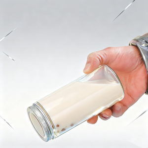 卸売工場製造 180ml 280ml ガラス保存瓶 蓋付きメイソンジャー 蜂蜜、ピクルス、キャンディー、穀物、スパイス、ジャム用 - Product Image 3