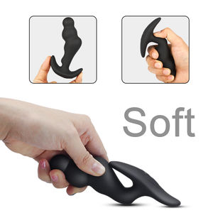 Vibrateur anal électrique en silicone, jouets sexuels anaux faits <span class=keywords><strong>maison</strong></span> pour hommes et femmes, plug anal vibrant pour le vagin - Product Image 4