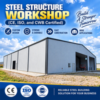 Kit de bâtiment métallique préfabriqué 30x60 pour entrepôt commercial ou atelier