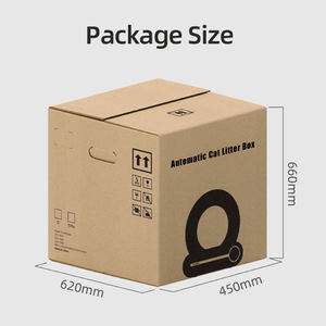 Nea-Kasa M1 Caixa de lixo plástico sem odores automático inteligente APP controlado Open Top WC para grandes gatos e gatinhos - Product Image 6