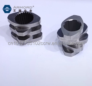AD02 <span class=keywords><strong>AD05</strong></span> Pièces de rechange pour extrudeuse à double vis à base de nickel Ligne de production de vis et de baril d'extrudeuse en plastique - Product Image 4
