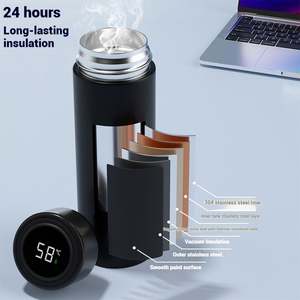 Botella Térmica de Acero Inoxidable Premium a Prueba de Fugas con Pantalla Inteligente para Oficina y Escuela - Product Image 5