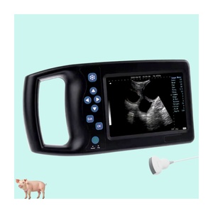 Ecografo Veterinario Portatile A6 con Sonda Convessa Elettronica Integrata per Suini, Ovini, Cani, Gatti e Veterinari - Product Image 1