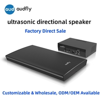 Système audio directionnel à ultrasons mural, haut-parleur dôme professionnel avec amplificateur