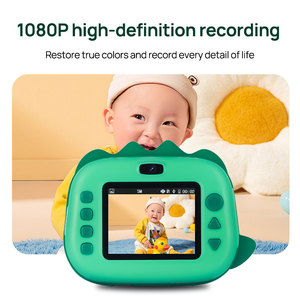 Appareil photo instantané <span class=keywords><strong>dinosaure</strong></span> de <span class=keywords><strong>dessin</strong></span> <span class=keywords><strong>animé</strong></span> avec carte MicroSD, vidéo 720P et prise en charge du Wi-Fi pour les enfants de 6 à 12 ans, cadeau pour petit-enfant - Product Image 3