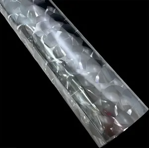 BOPP Aluminium isierter 3D Cat Eye Effekt Metalli sierter Lentikular film für den Digitaldruck