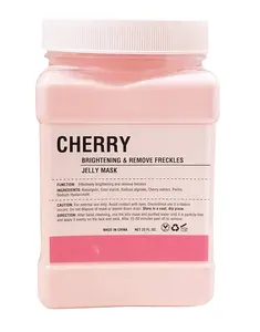 Cherry Facial Soft Hydro Jelly Masker Poeder Peel Off Gezichtsmasker Oem Beschikbaar 650G/Jar