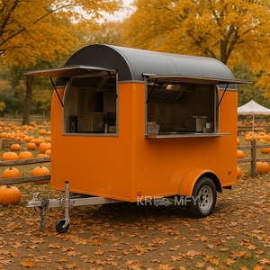Camion de restauration rapide de style américain avec évier, pour café et glaces, type remorque ou kiosque de rue - Product Image 5