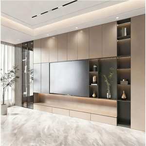 Meubles de salon modernes de haute qualité personnalisés Huipinju, meubles de salon en bois aggloméré, meubles TV - Product Image 1