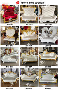 Canapé en forme de cage à oiseaux en cuir PU pour mariage, restaurant, cadre de canapé utilisé pour les mariages - Product Image 4