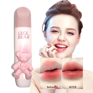 Cosmetici Gege Bear all'Ingrosso Lucidalabbra 6 Colori Rossetto Opaco No-Transfer Etichetta Privata Grazioso Gloss <span class=keywords><strong>per</strong></span> Ragazze - Product Image 2