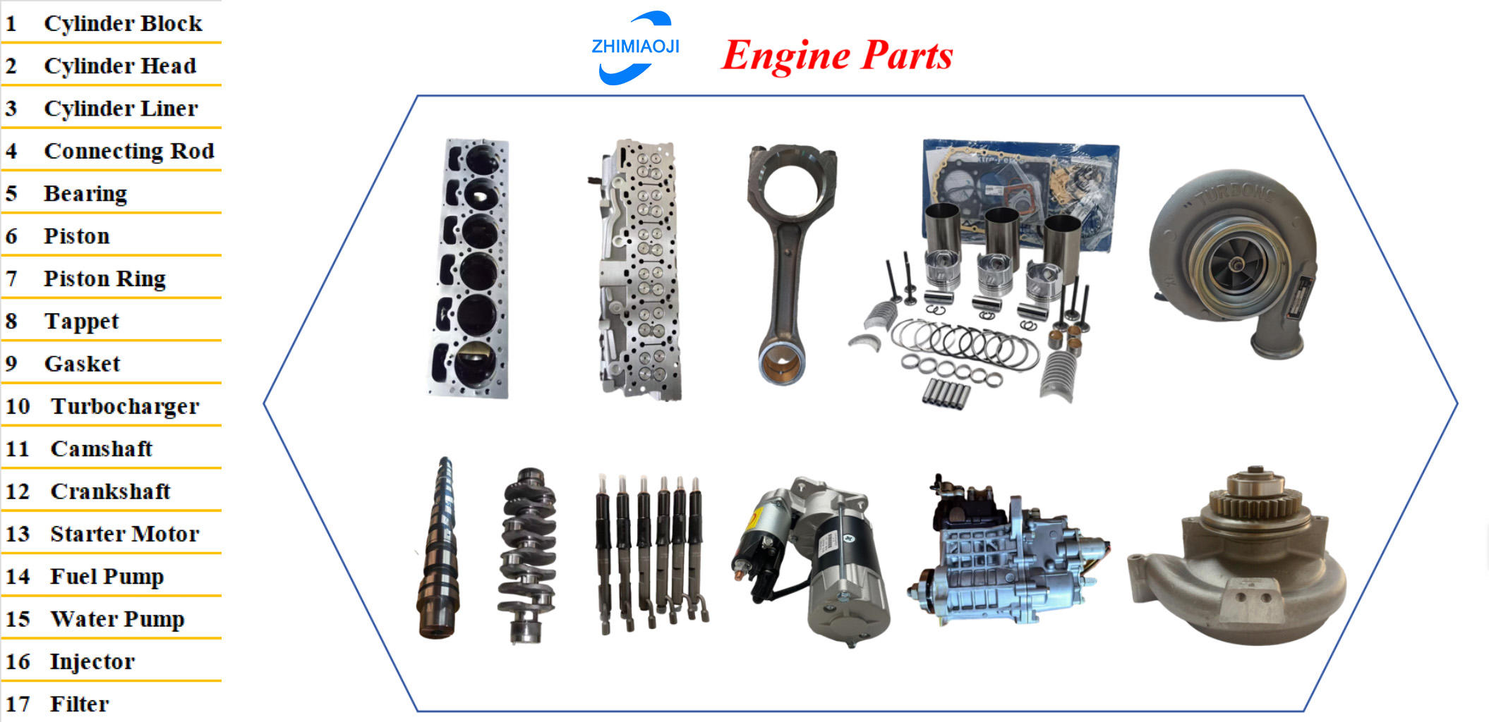 Factory Direct Customized Hydraulic Triple Gear Pump 9218005