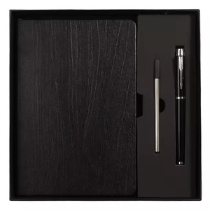 Eco Friendly Product 2026 a 5 PU <b>Notebook</b> Gift <b>Set</b> <b>Notebook</b> Metal <b>Pen</b> Refill Promotional Gift Items for Event With Logo - Product Image 2