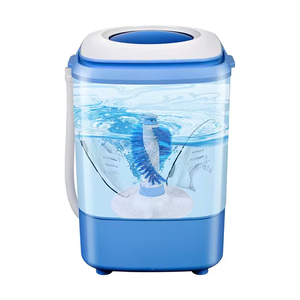 JEWIN 3 in 1 <strong>Top</strong> <strong>Loading</strong> 6KG 7KG Semi Automatic Washing Machine Single Tub Shoe Washer with Brush - Product Image 1