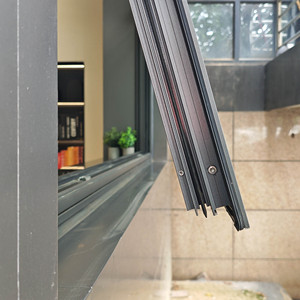 Deioux Impact Energy Efficiency Aluminum Casement Windows Soundproof Double Glazed Insulated Glass Flat Pattern <b>For</b> Exterior - Product Image 4