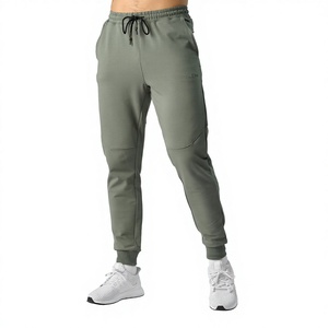 High Quality Men Casual Pants Comfortable Cotton Blend <b>Trousers</b> for Daily Wear Office and Travel Custom Logo Print OEM Services - Product Image 1