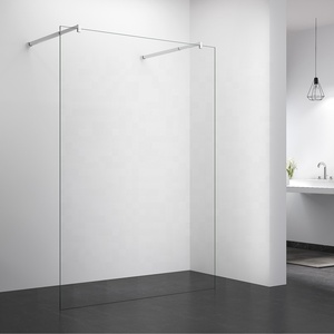Espejo de cristal templado para ducha, barra de soporte para SUS, 6mm/8mm/10mm - Product Image 5