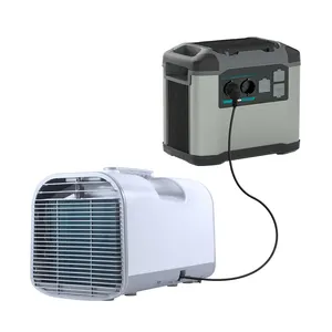 Fabricantes de ar condicionado doméstico pequeno inversor móvel, unidade de ar condicionado portátil para carros, mini ventilador de refrigeração, unidade AC