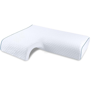 <span class=keywords><strong>Almohada</strong></span> de Espuma Viscoelástica <span class=keywords><strong>para</strong></span> Adultos <span class=keywords><strong>con</strong></span> Orificio <span class=keywords><strong>para</strong></span> el <span class=keywords><strong>Brazo</strong></span>, <span class=keywords><strong>Almohada</strong></span> 3D Arqueada de Rebote Lento <span class=keywords><strong>para</strong></span> Aliviar el Dolor de Espalda/Cuello <span class=keywords><strong>con</strong></span> Funda - Product Image 1