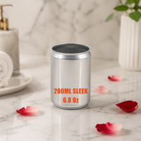 Canette en aluminium de 200 ml (6,8 oz) pour boissons gazeuses, bières, jus, boissons énergisantes, emballage personnalisé avec logo imprimé