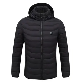 Topgear Winter heizung Herren jacke USB Stepp jacken ständer Wasserdichte Jacke Jeans stoff Gewebte Winterkleid ung für Herren Polsterung